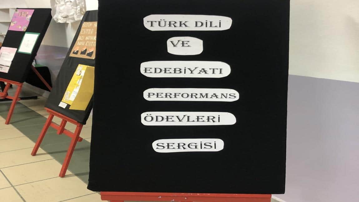 Türk Dili ve Edebiyatı Ödev Sergimiz